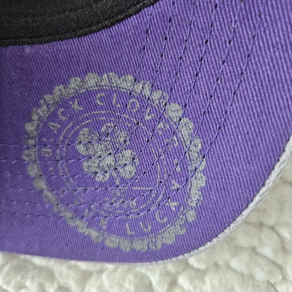 BLACK CLOVER LIVE LUCKY WEBER STATE UNIVERSITY WSU WILDCATS CAP GRAY S/M NWT